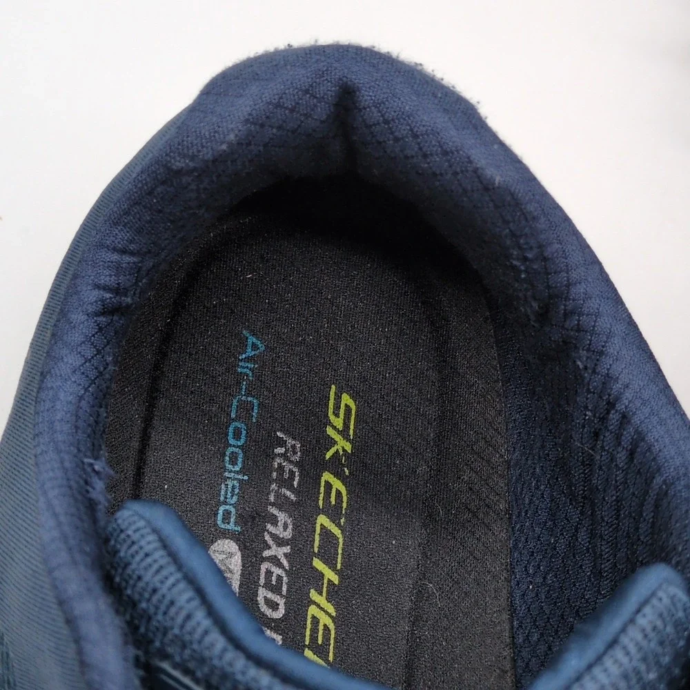 Skechers Shoes Mens EQ4 Blue 13 Training Sneakers Relaxed Fit Memory Foam 232023